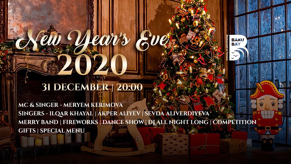 Новый год в ресторане Baku Bay, New Years Eve Baku Bay 2020